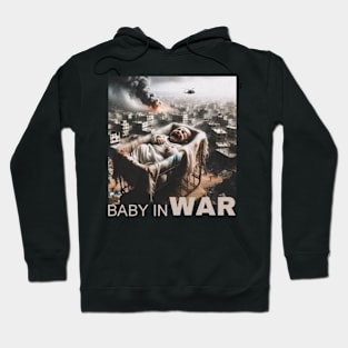 baby in war Hoodie